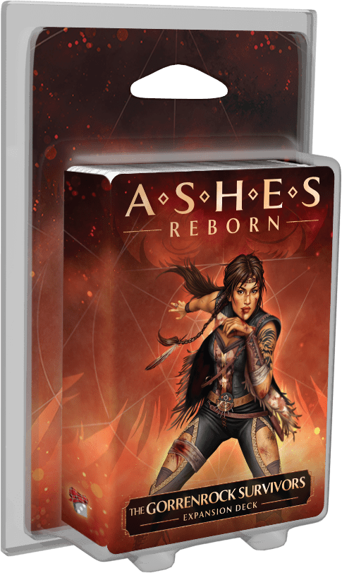 Ashes Reborn: The Gorrenrock Survivors board game cover