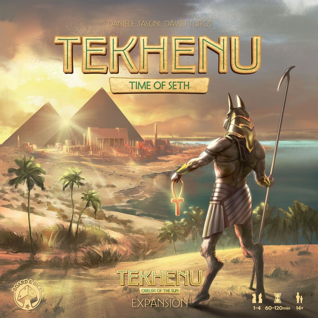 Tekhenu: Time of Seth board game cover
