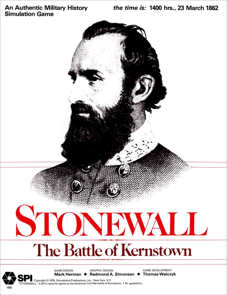 Stonewall: The Battle of Kernstown board game cover