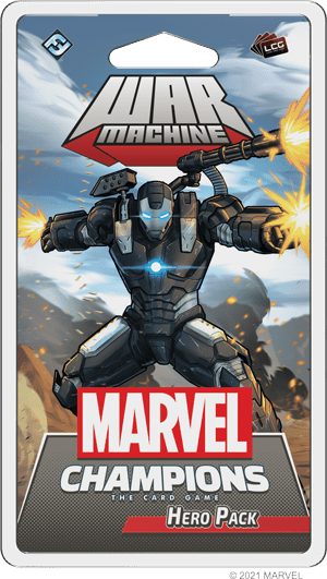 Marvel Champions: The Card Game – War Machine Hero Pack board game cover