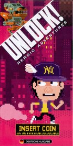 Unlock!: Heroic Adventures – Insert Coin board game cover