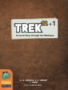 Trek 12+1: A travel diary through the Himalayas board game cover