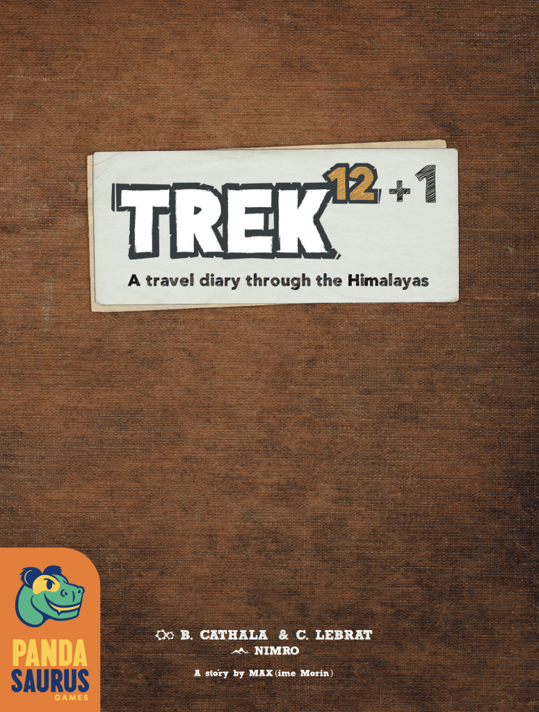 Trek 12+1: A travel diary through the Himalayas board game cover