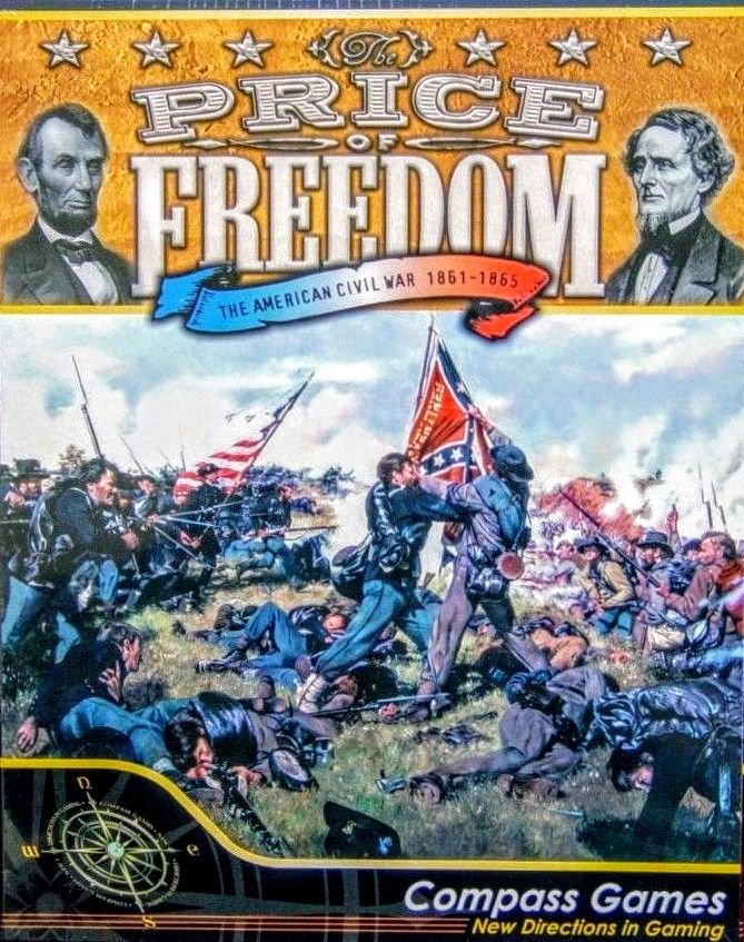 The Price of Freedom: The American Civil War 1861-1865 board game cover