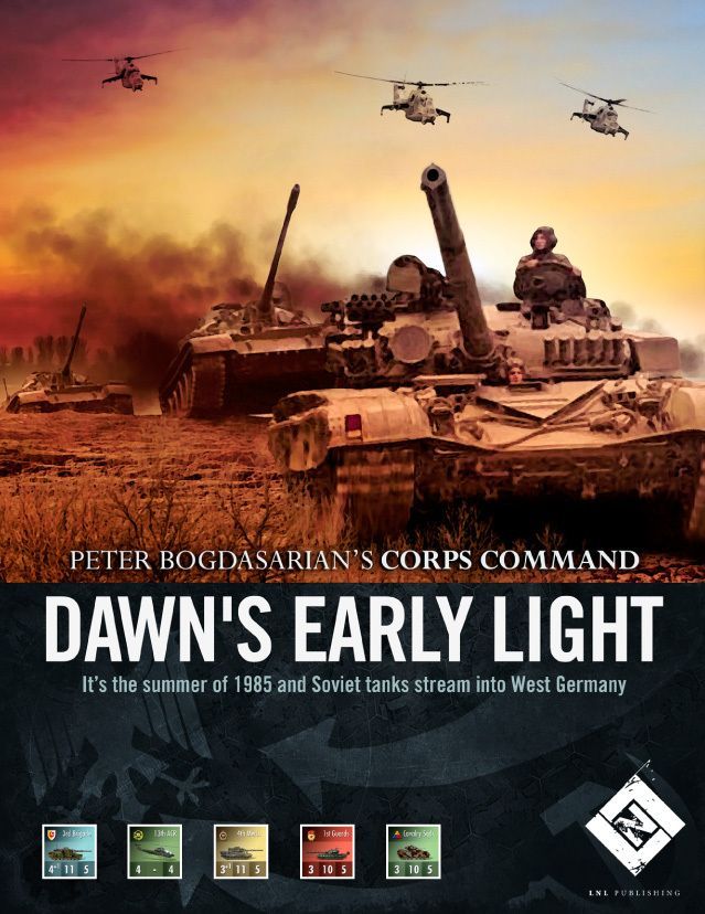 Corps Command: Dawn’s Early Light board game cover