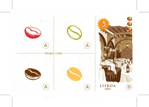 Café: Lisboa Promo Card board game cover