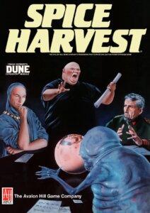 Dune: Spice Harvest board game cover