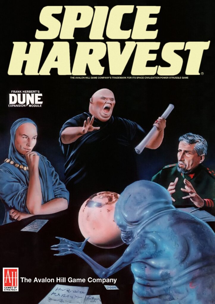 Dune: Spice Harvest board game cover
