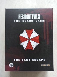 Resident Evil 3: The Board Game – The Last Escape board game cover
