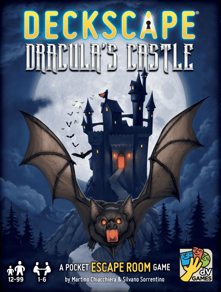 Deckscape: Dracula’s Castle board game cover