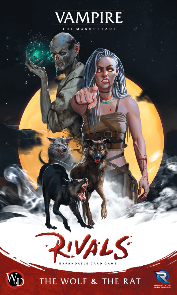 Vampire: The Masquerade –  Rivals: The Wolf & The Rat board game cover