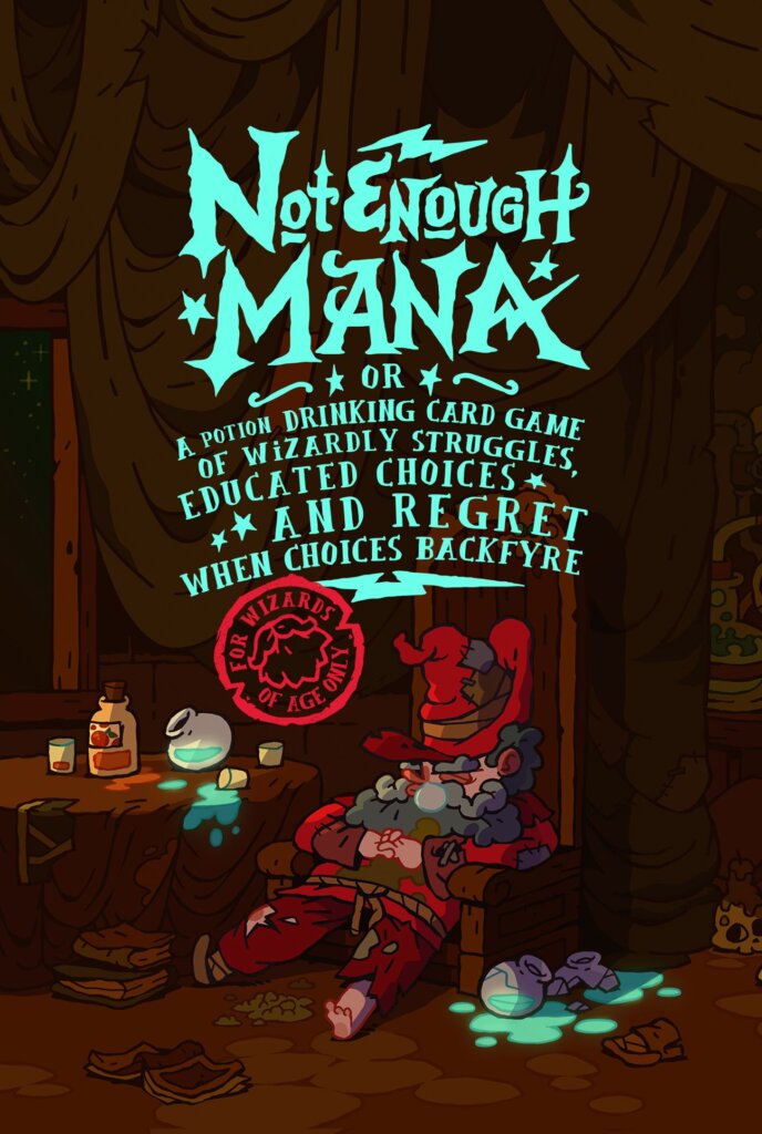 Not Enough Mana board game cover