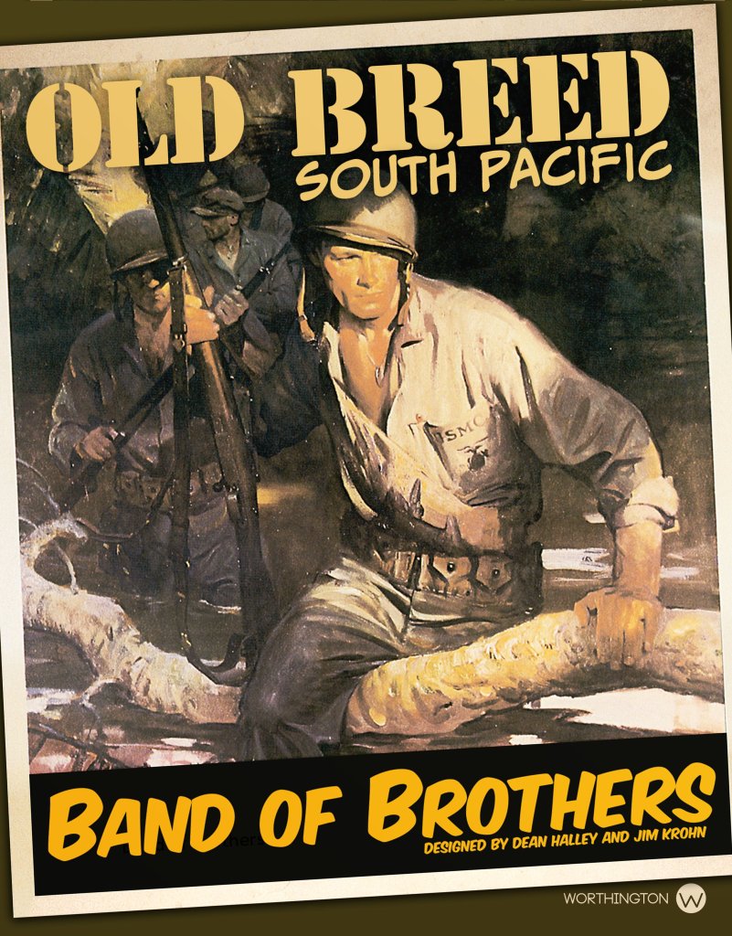 Band of Brothers:  Old Breed South Pacific board game cover