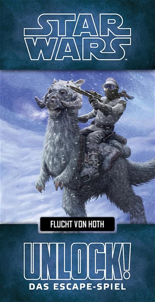Unlock!: Star Wars – Flucht von Hoth board game cover