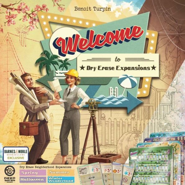 Welcome To…: Dry Erase Expansions board game cover