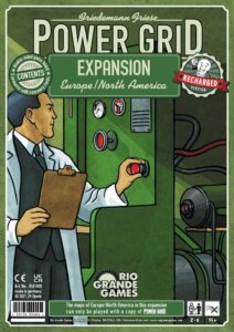 Power Grid: Europe/North America board game cover