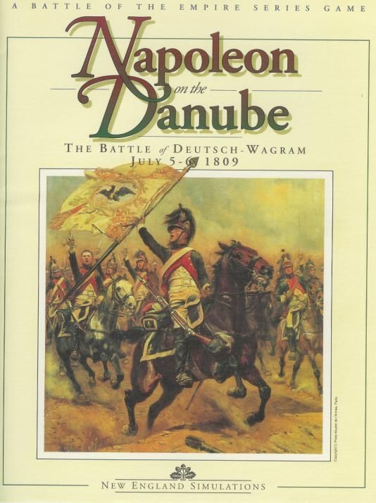 Napoleon on the Danube: The Battle of Deutsch-Wagram board game cover