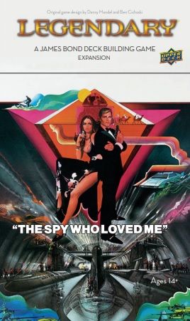 Legendary: A James Bond Deck Building Game – The Spy Who Loved Me board game cover