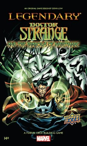 Legendary: A Marvel Deck Building Game – Doctor Strange and the Shadows of Nightmare board game cover