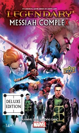 Legendary: A Marvel Deck Building Game – Messiah Complex board game cover