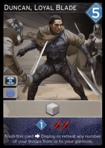 Dune: Imperium – Duncan, Loyal Blade Promo Card board game cover
