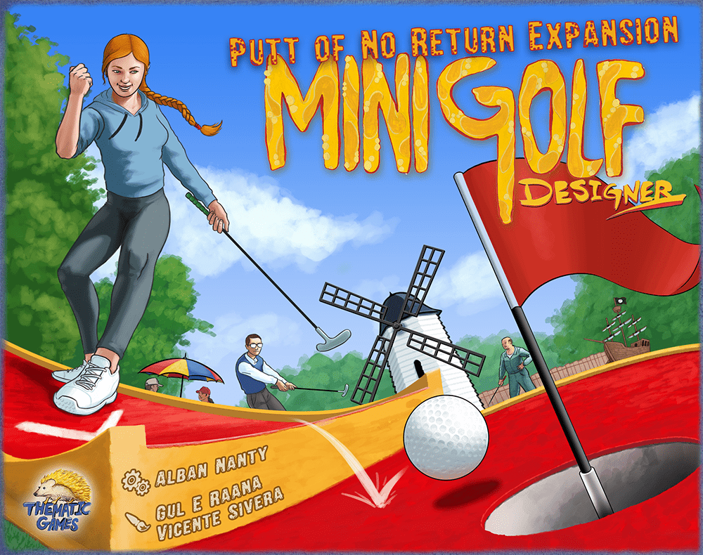 Minigolf Designer: Putt of No Return Expansion board game cover