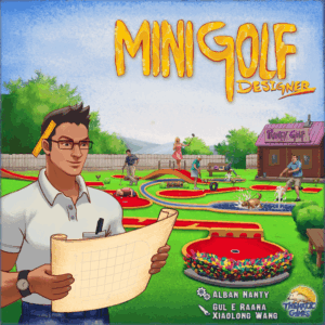 Minigolf Designer board game cover