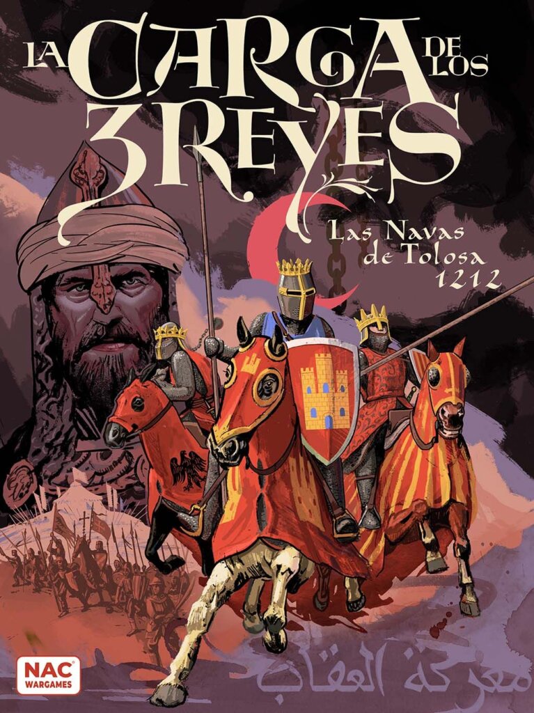 The Charge of the 3 Kings: Navas de Tolosa 1212 board game cover