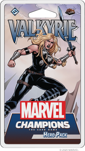 Marvel Champions: The Card Game – Valkyrie Hero Pack board game cover