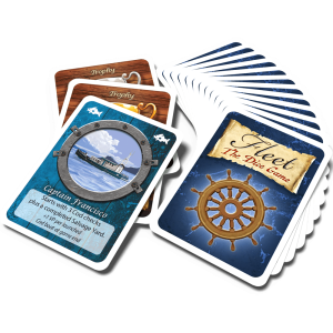 Fleet: The Dice Game – Captain & Trophy Expansion board game cover