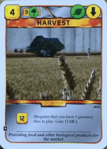 Terraforming Mars: Harvest Promo Card board game cover