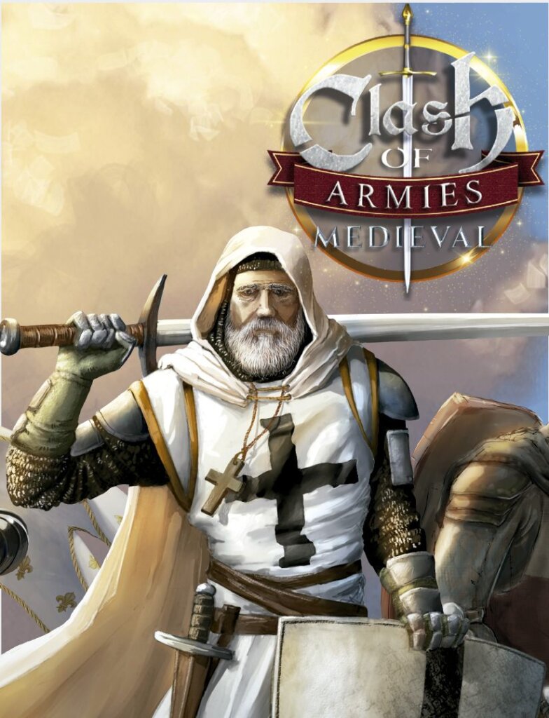 Clash of Armies: Medieval board game cover