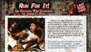 Last Night on Earth ‘Run For It!’ Scenario board game cover
