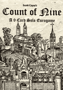 Count of Nine board game cover