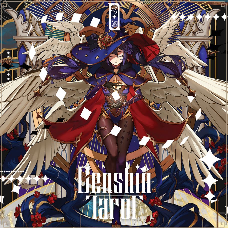 Genshin Tarot board game cover