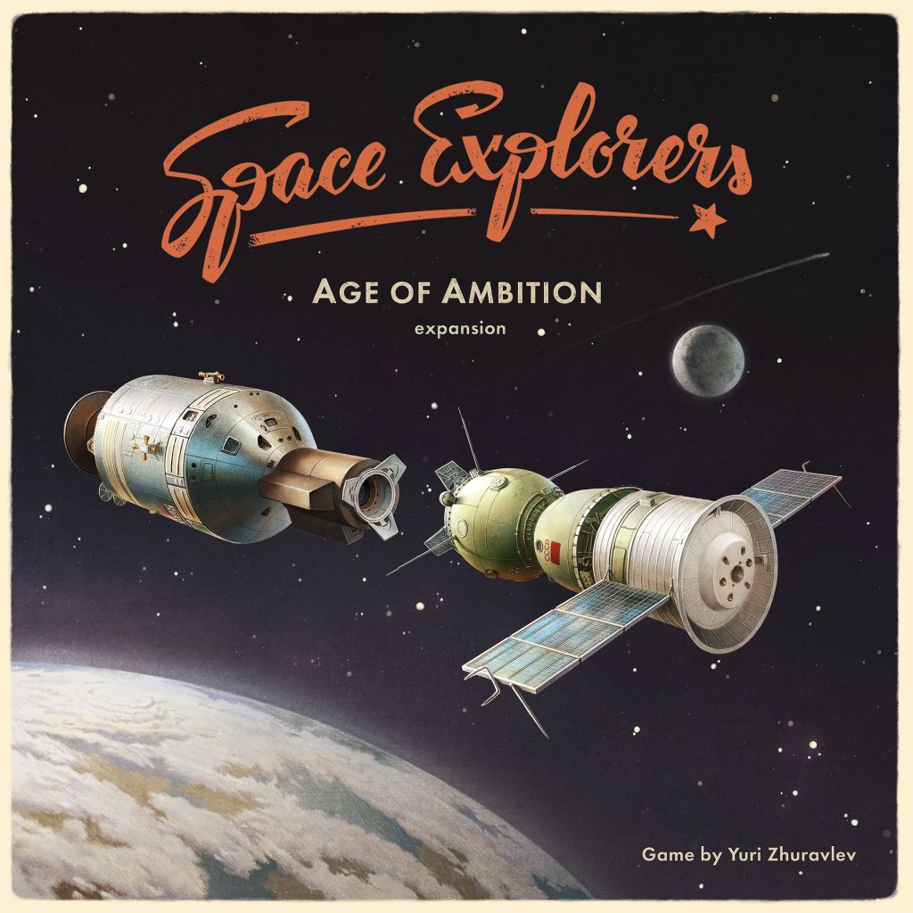 Space Explorers: Age of Ambition board game cover