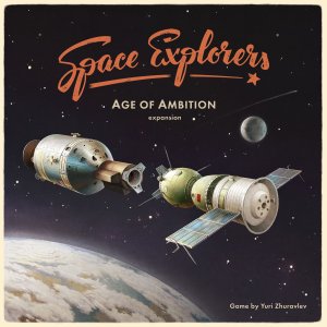 Space Explorers: Age of Ambition board game cover