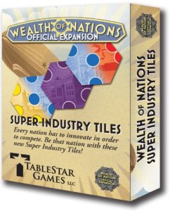 Wealth of Nations Super Industry Tiles board game cover