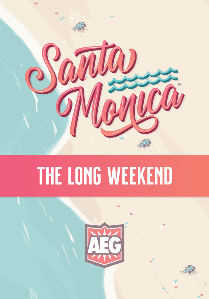 Santa Monica: The Long Weekend board game cover