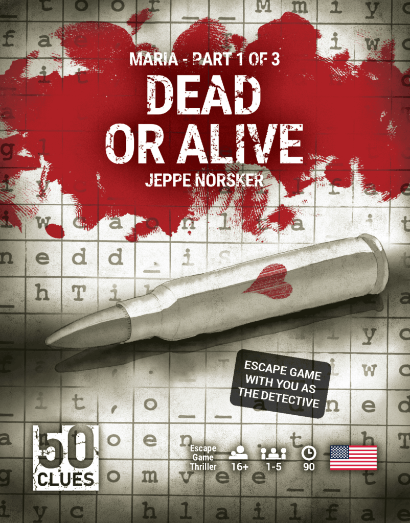 50 Clues: Dead or Alive board game cover