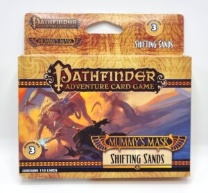 Pathfinder Adventure Card Game: Mummy’s Mask – Adventure Deck 3: Shifting Sands board game cover