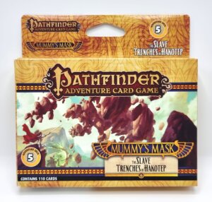 Pathfinder Adventure Card Game: Mummy’s Mask – Adventure Deck 5: The Slave Trenches of Hakotep board game cover
