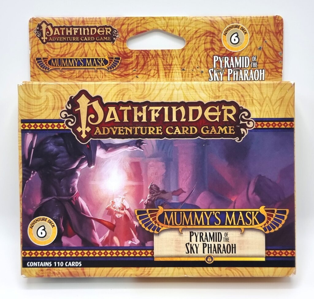 Pathfinder Adventure Card Game: Mummy’s Mask – Adventure Deck 6: Pyramid of the Sky Pharaoh board game cover
