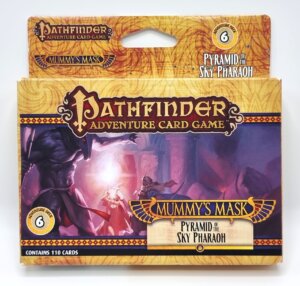 Pathfinder Adventure Card Game: Mummy’s Mask – Adventure Deck 6: Pyramid of the Sky Pharaoh board game cover