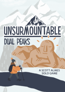 Unsurmountable: Dual Peaks board game cover