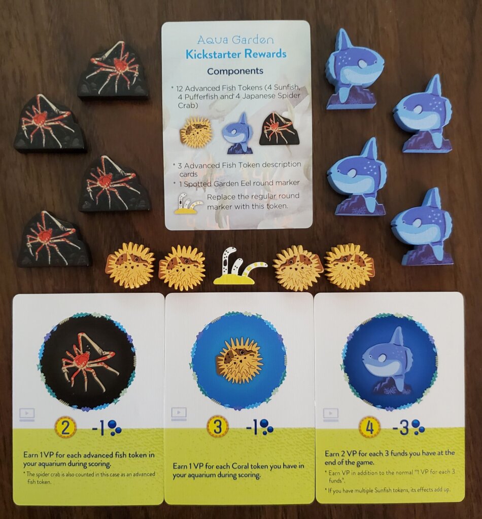 Aqua Garden: Kickstarter Rewards board game cover