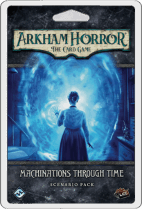 Arkham Horror: The Card Game – Machinations Through Time: Scenario Pack board game cover