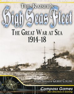 The Kaiser’s High Seas Fleet: The Great War at Sea 1914-18 board game cover