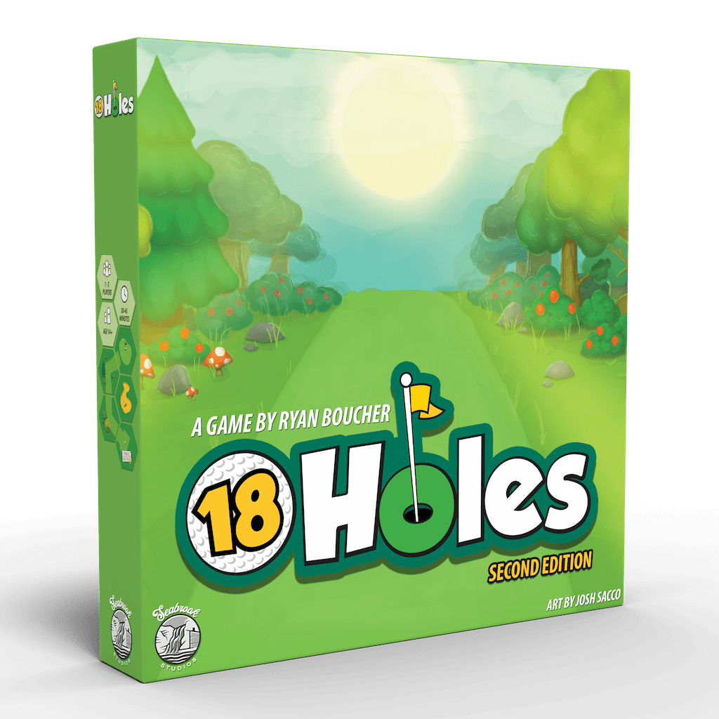 18 Holes board game cover