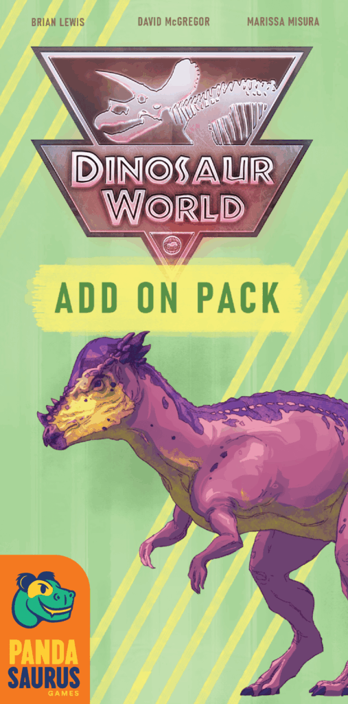 Dinosaur World: Add On Pack board game cover